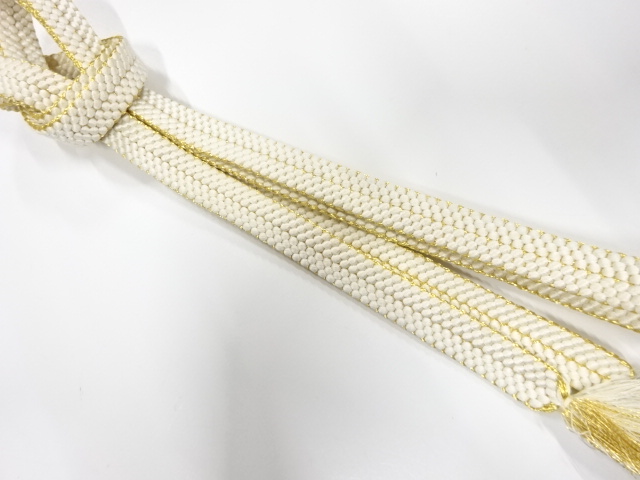 正絹　手組帯締め